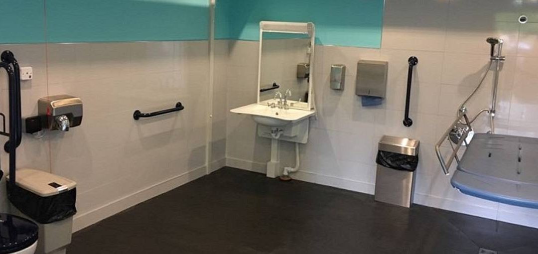 Pittville Park Cheltenham: A changing place toilet helping to make the park accessible for all