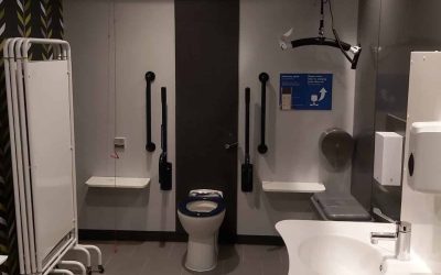 Tesco Extra, Watford: A changing place toilet helping to make supermarket shopping accessible for all